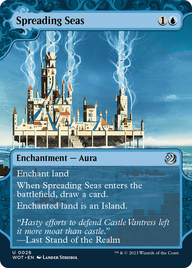 Spreading Seas [Wilds of Eldraine: Enchanting Tales] | Game Master's Emporium (The New GME)