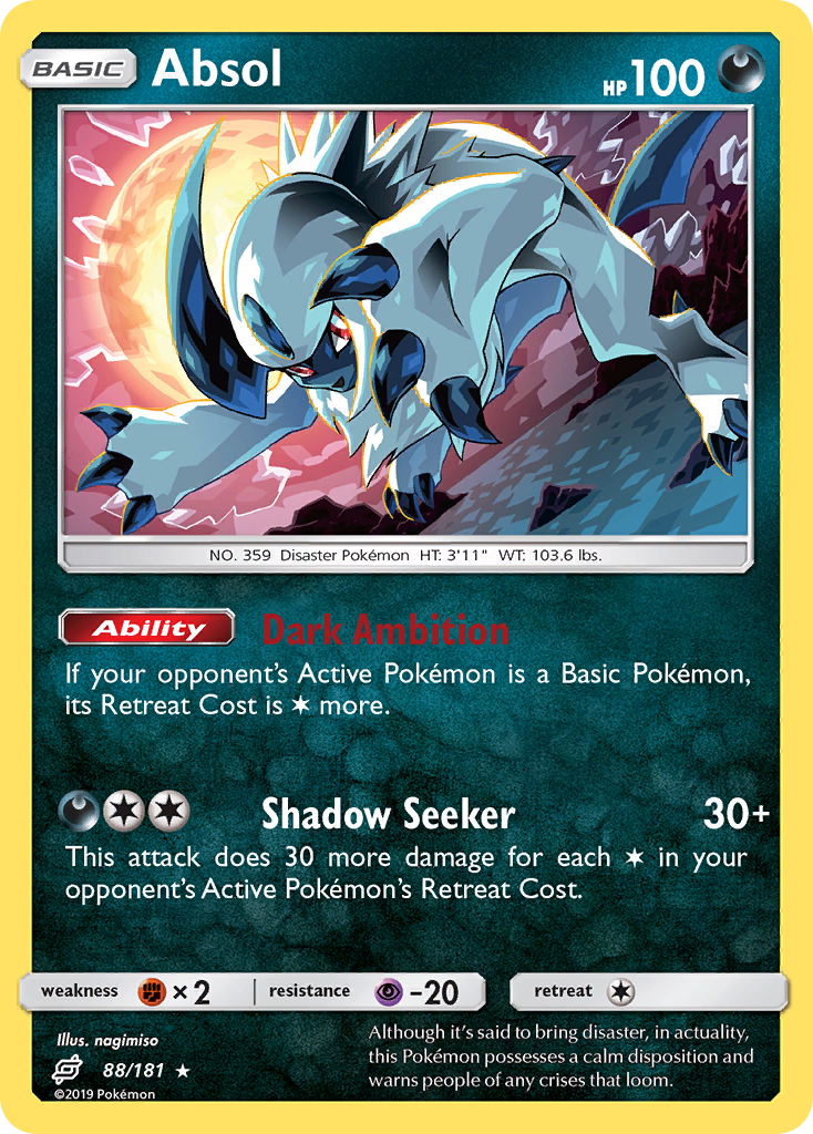 Absol (88/181) [Sun & Moon: Team Up] | Game Master's Emporium (The New GME)