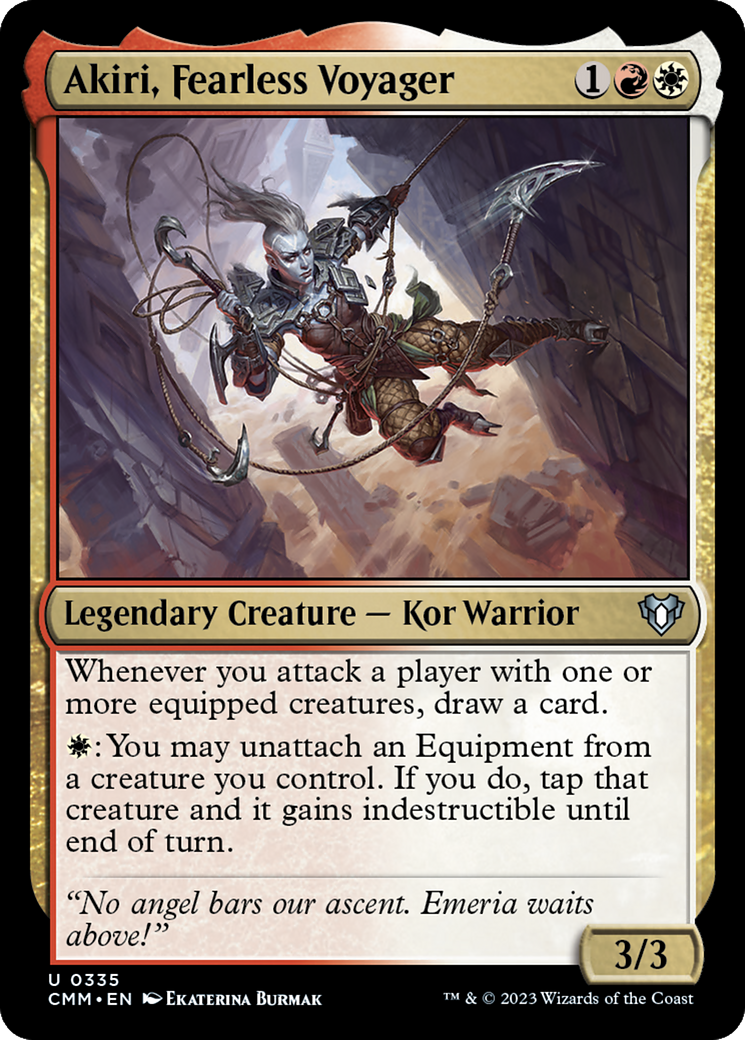 Akiri, Fearless Voyager [Commander Masters] | Game Master's Emporium (The New GME)