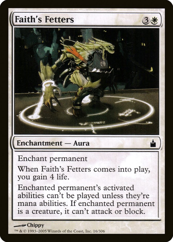 Faith's Fetters [Ravnica: City of Guilds] | Game Master's Emporium (The New GME)