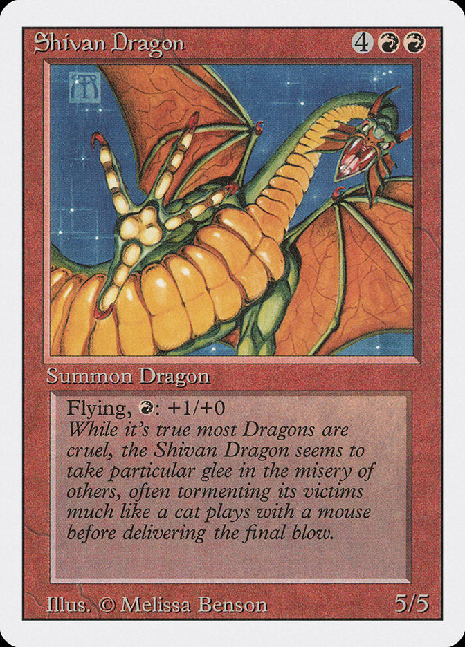 Shivan Dragon [Revised Edition] | Game Master's Emporium (The New GME)