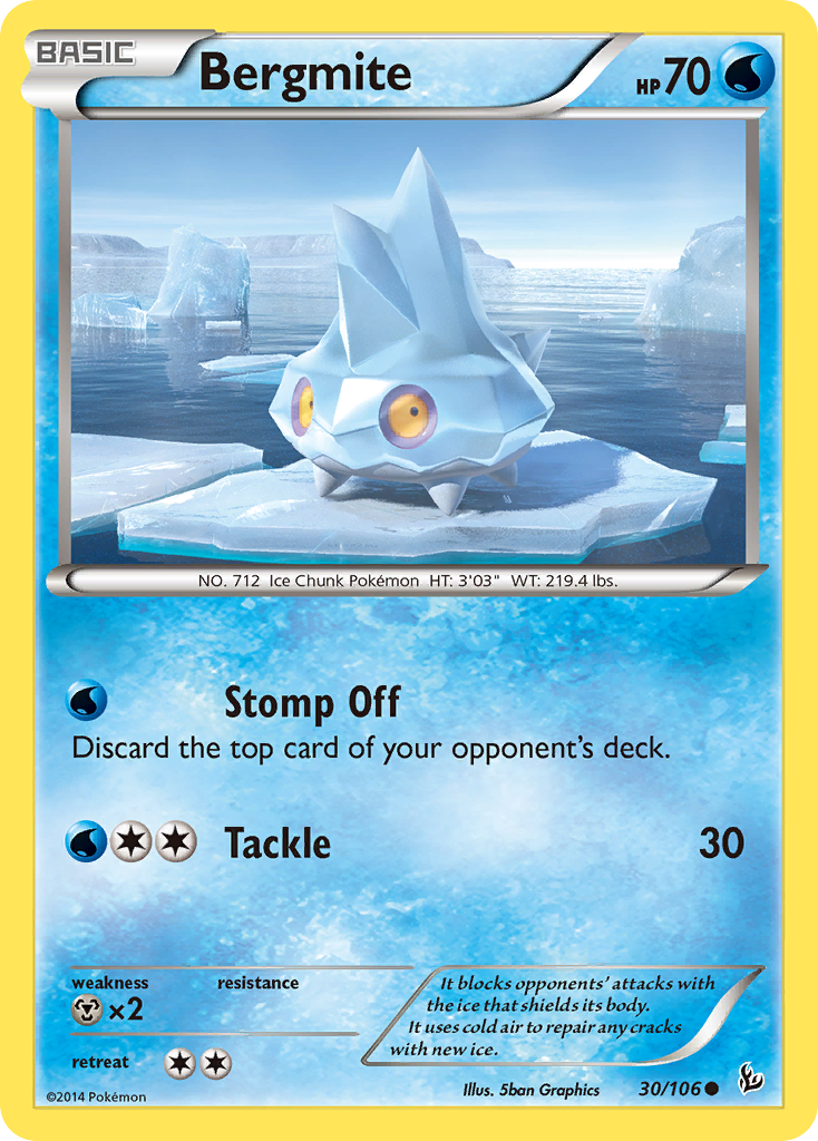 Bergmite (30/106) [XY: Flashfire] | Game Master's Emporium (The New GME)