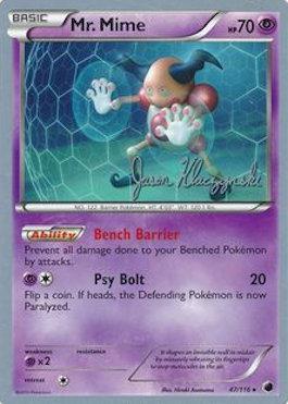 Mr. Mime (47/116) (Darkrai Deck - Jason Klaczynski) [World Championships 2013] | Game Master's Emporium (The New GME)