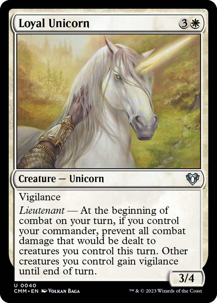 Loyal Unicorn [Commander Masters] | Game Master's Emporium (The New GME)