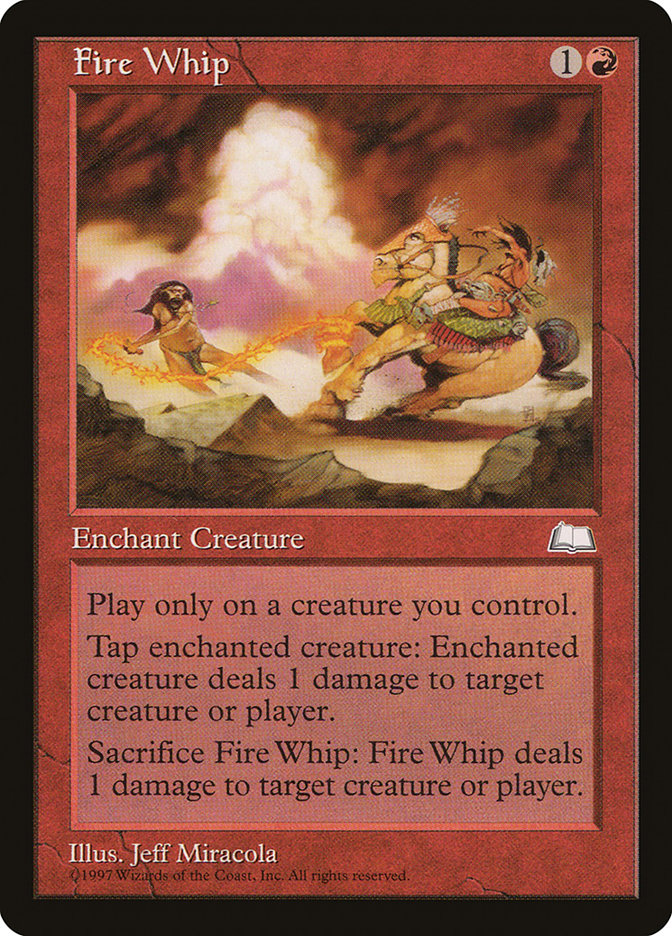 Fire Whip [Weatherlight] | Game Master's Emporium (The New GME)