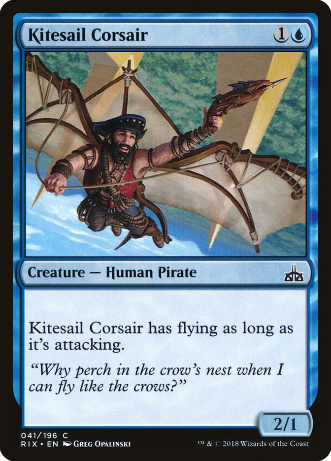 Kitesail Corsair [Rivals of Ixalan] | Game Master's Emporium (The New GME)