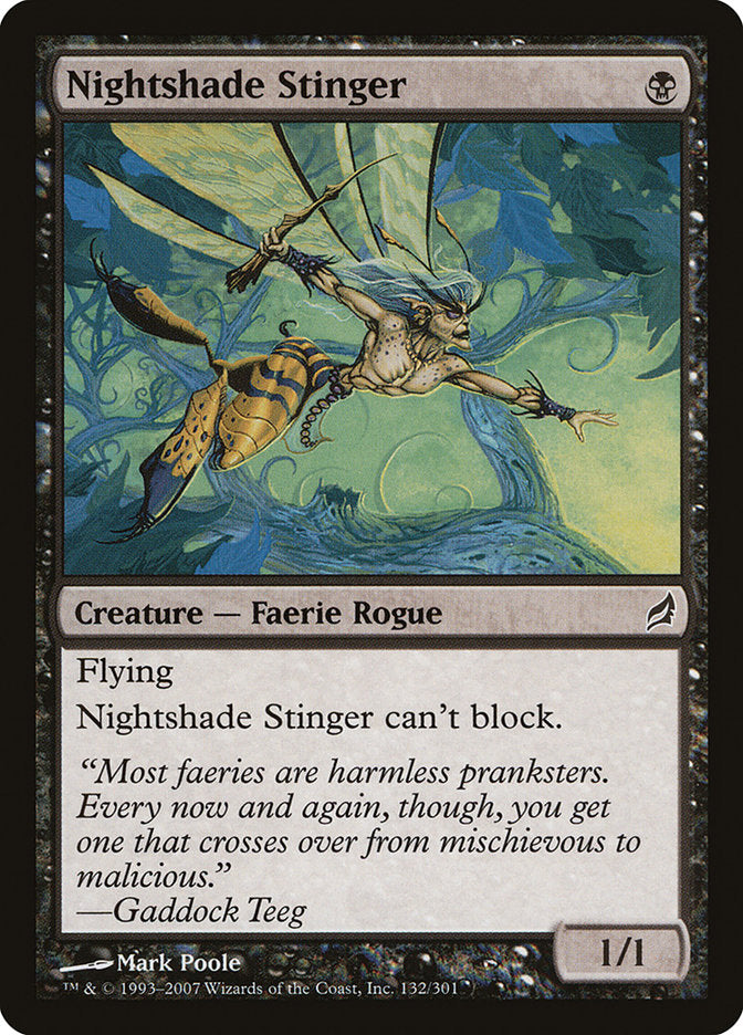 Nightshade Stinger [Lorwyn] | Game Master's Emporium (The New GME)