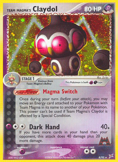 Team Magma's Claydol (8/95) [EX: Team Magma vs Team Aqua] | Game Master's Emporium (The New GME)