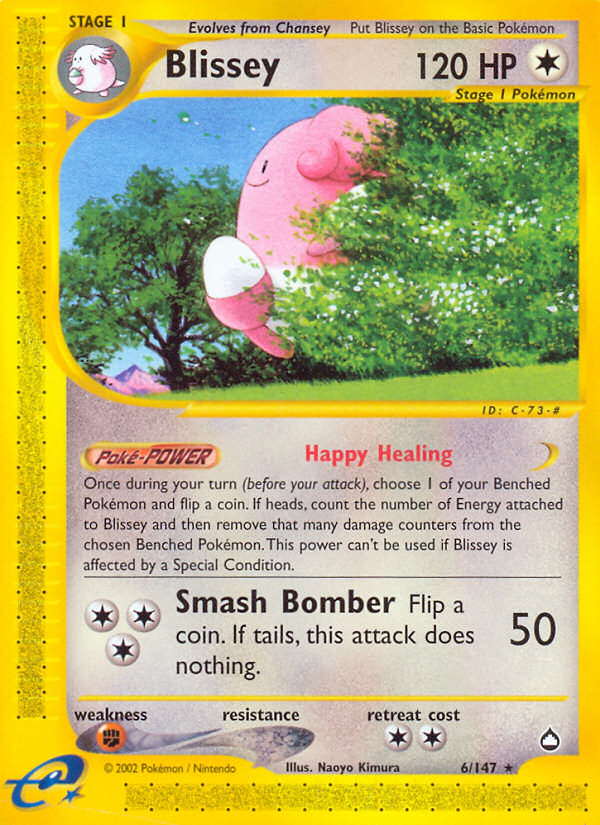 Blissey (6/147) [Aquapolis] | Game Master's Emporium (The New GME)