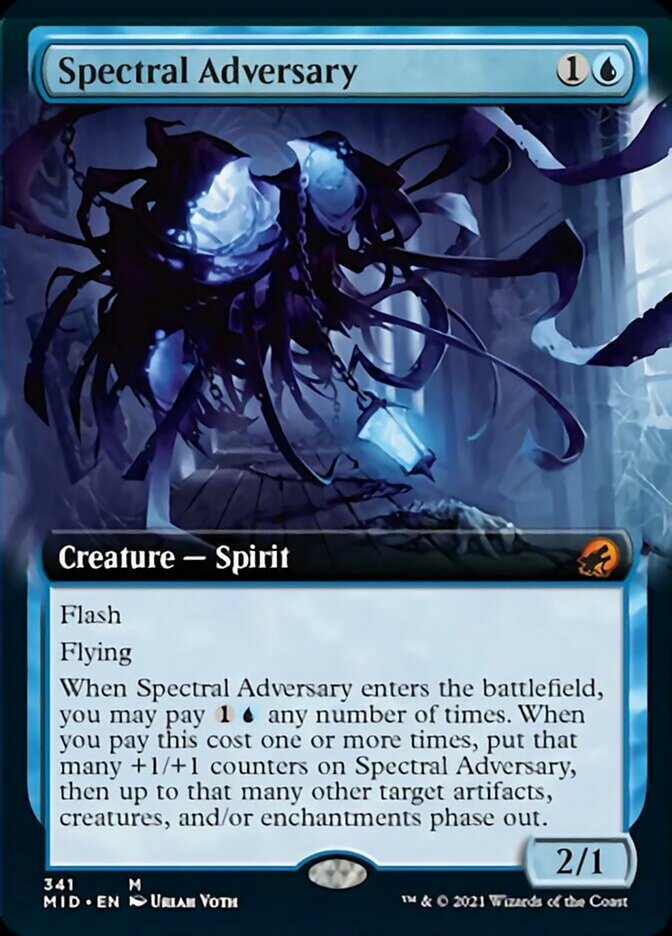 Spectral Adversary (Extended Art) [Innistrad: Midnight Hunt] | Game Master's Emporium (The New GME)