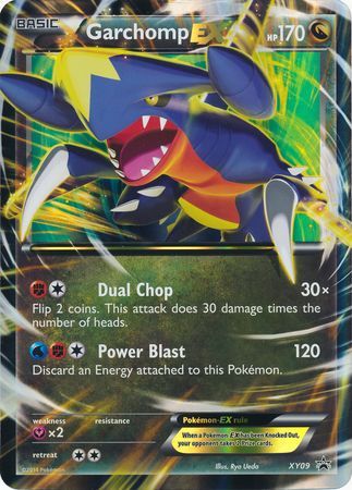 Garchomp EX (XY09) (Jumbo Card) [XY: Black Star Promos] | Game Master's Emporium (The New GME)