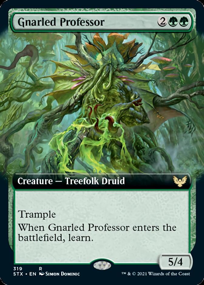 Gnarled Professor (Extended Art) [Strixhaven: School of Mages] | Game Master's Emporium (The New GME)