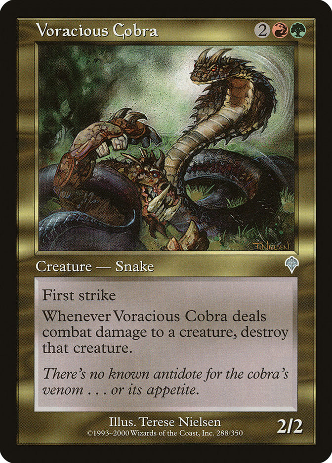 Voracious Cobra [Invasion] | Game Master's Emporium (The New GME)