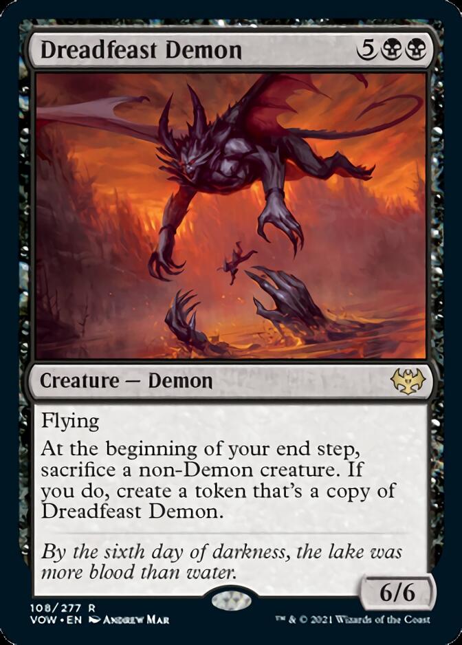 Dreadfeast Demon [Innistrad: Crimson Vow] | Game Master's Emporium (The New GME)