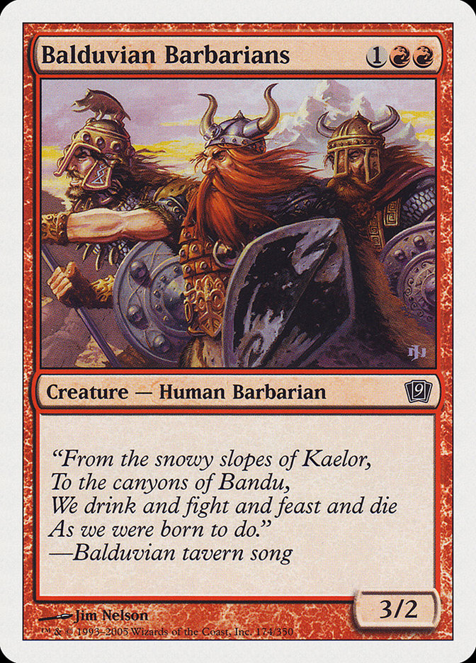 Balduvian Barbarians [Ninth Edition] | Game Master's Emporium (The New GME)