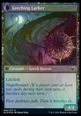 Curse of Leeches // Leeching Lurker [Innistrad: Midnight Hunt Prerelease Promos] | Game Master's Emporium (The New GME)