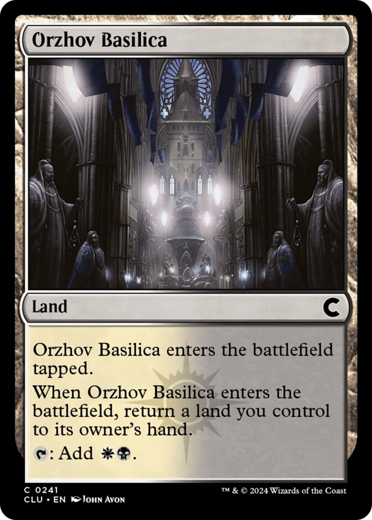 Orzhov Basilica [Ravnica: Clue Edition] | Game Master's Emporium (The New GME)