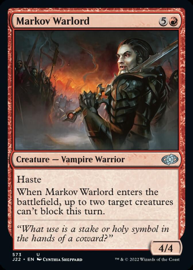 Markov Warlord [Jumpstart 2022] | Game Master's Emporium (The New GME)