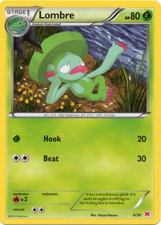 Lombre (6/30) [XY: Trainer Kit 2 - Latias] | Game Master's Emporium (The New GME)