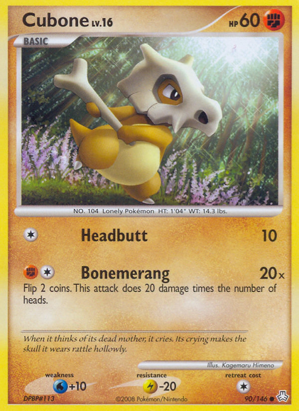 Cubone (90/146) [Diamond & Pearl: Legends Awakened] | Game Master's Emporium (The New GME)