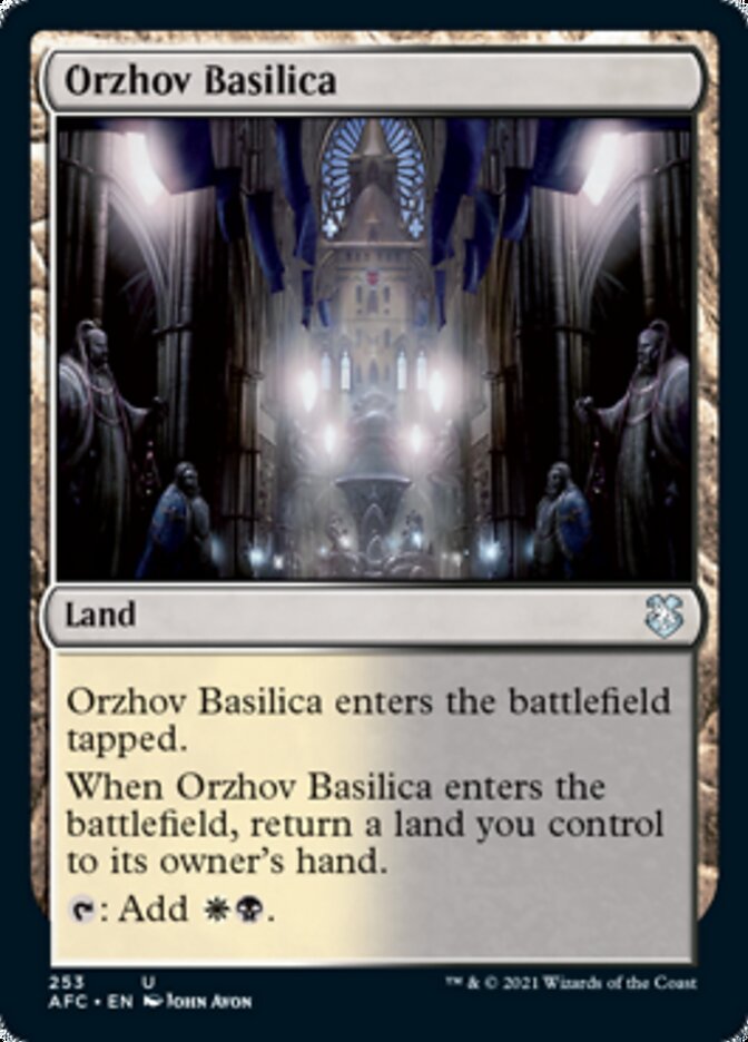 Orzhov Basilica [Dungeons & Dragons: Adventures in the Forgotten Realms Commander] | Game Master's Emporium (The New GME)