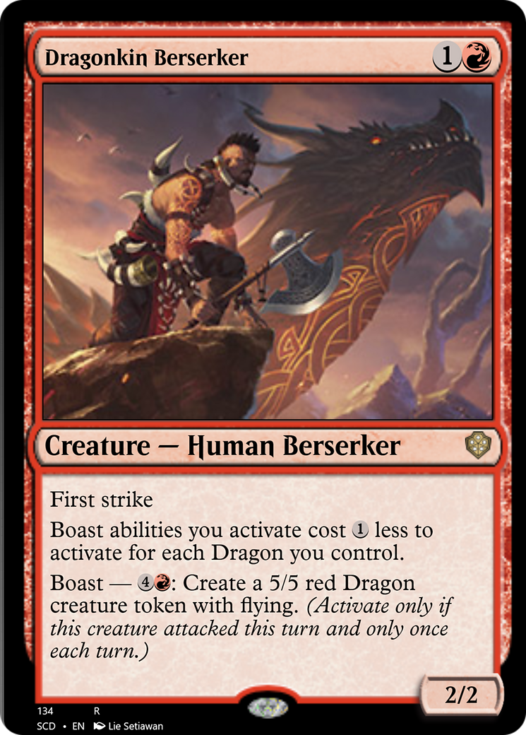 Dragonkin Berserker [Starter Commander Decks] | Game Master's Emporium (The New GME)