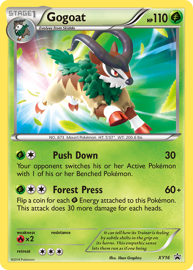 Gogoat (XY16) [XY: Black Star Promos] | Game Master's Emporium (The New GME)