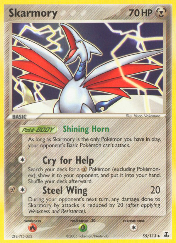 Skarmory (55/113) [EX: Delta Species] | Game Master's Emporium (The New GME)