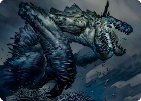 Necrogoyf Art Card [Modern Horizons 2 Art Series] | Game Master's Emporium (The New GME)