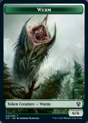 Wurm // Kraken Double-Sided Token [Commander 2021 Tokens] | Game Master's Emporium (The New GME)