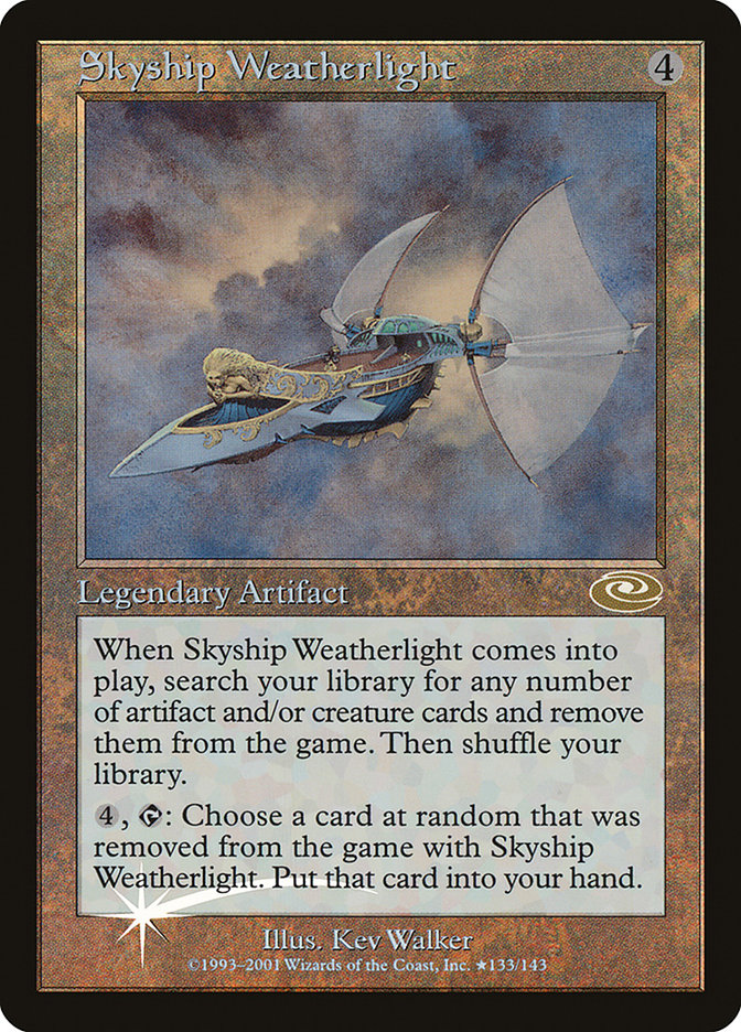Skyship Weatherlight (Kev Walker) [Planeshift] | Game Master's Emporium (The New GME)