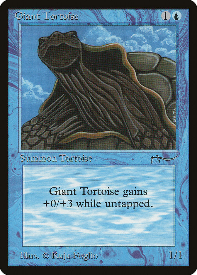 Giant Tortoise (Light Mana Cost) [Arabian Nights] | Game Master's Emporium (The New GME)