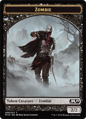 Zombie // Thopter Double-Sided Token (Game Night) [Core Set 2019 Tokens] | Game Master's Emporium (The New GME)