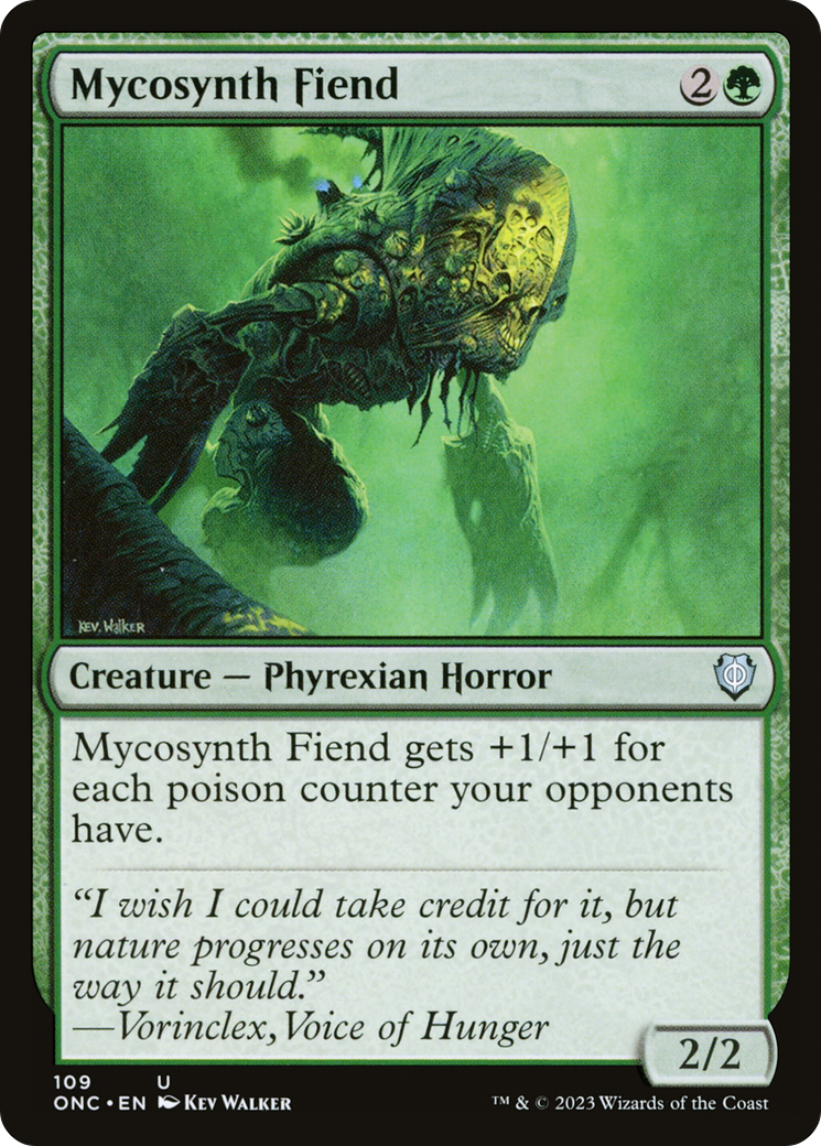 Mycosynth Fiend [Phyrexia: All Will Be One Commander] | Game Master's Emporium (The New GME)