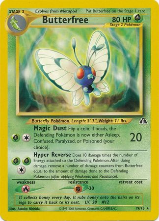 Butterfree (19/75) [Neo Discovery Unlimited] | Game Master's Emporium (The New GME)