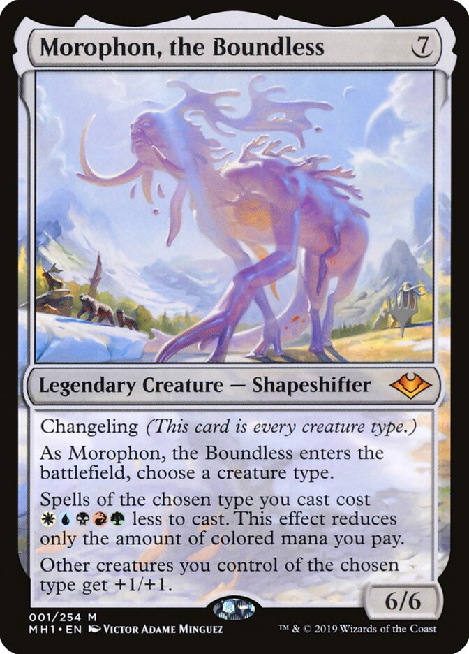 Morophon, the Boundless (Promo Pack) [Modern Horizons Promos] | Game Master's Emporium (The New GME)