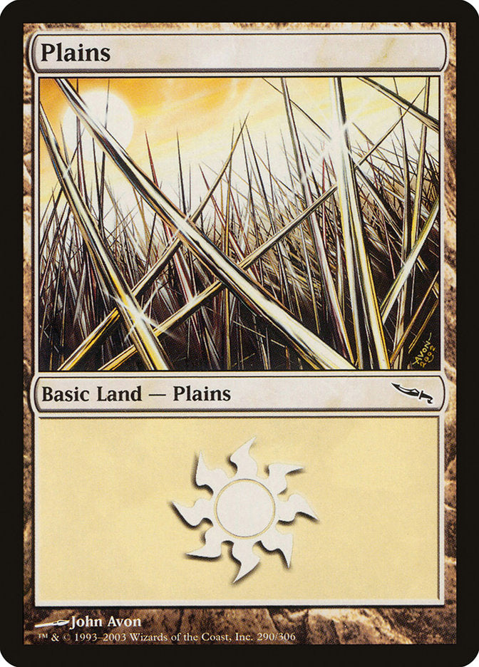 Plains (290) [Mirrodin] | Game Master's Emporium (The New GME)