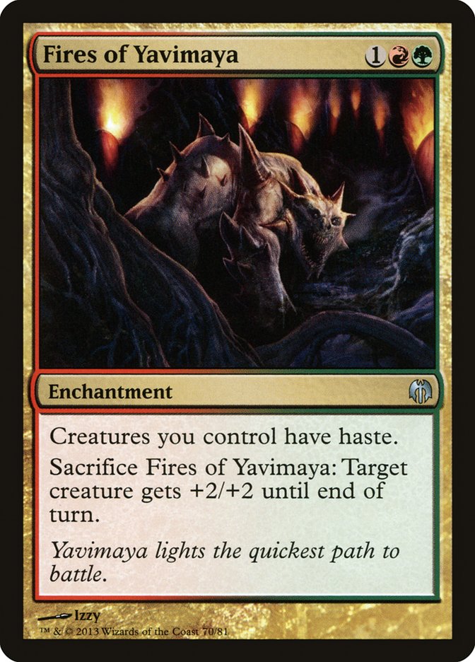 Fires of Yavimaya [Duel Decks: Heroes vs. Monsters] | Game Master's Emporium (The New GME)