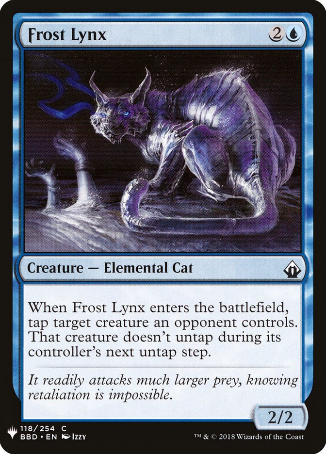 Frost Lynx [Mystery Booster] | Game Master's Emporium (The New GME)