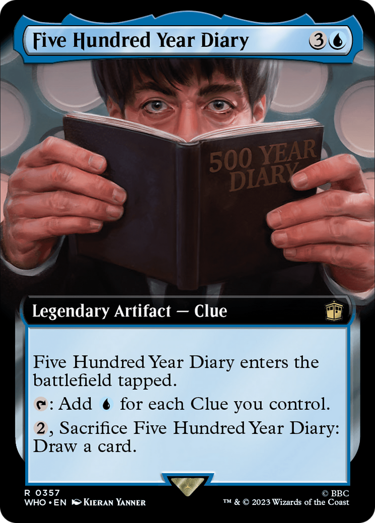 Five Hundred Year Diary (Extended Art) [Doctor Who] | Game Master's Emporium (The New GME)