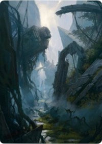 Swamp 2 Art Card [Zendikar Rising Art Series] | Game Master's Emporium (The New GME)