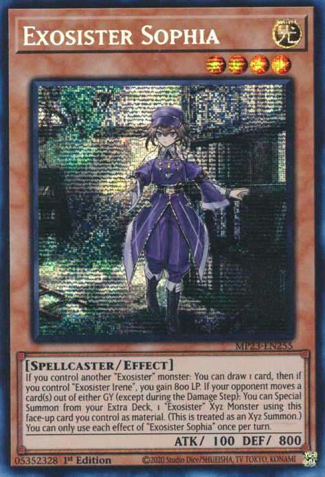 Exosister Sophia [MP23-EN255] Prismatic Secret Rare | Game Master's Emporium (The New GME)