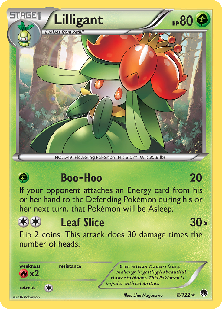 Lilligant (8/122) [XY: BREAKpoint] | Game Master's Emporium (The New GME)