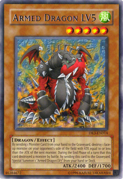 Armed Dragon LV5 [DR3-EN014] Rare | Game Master's Emporium (The New GME)