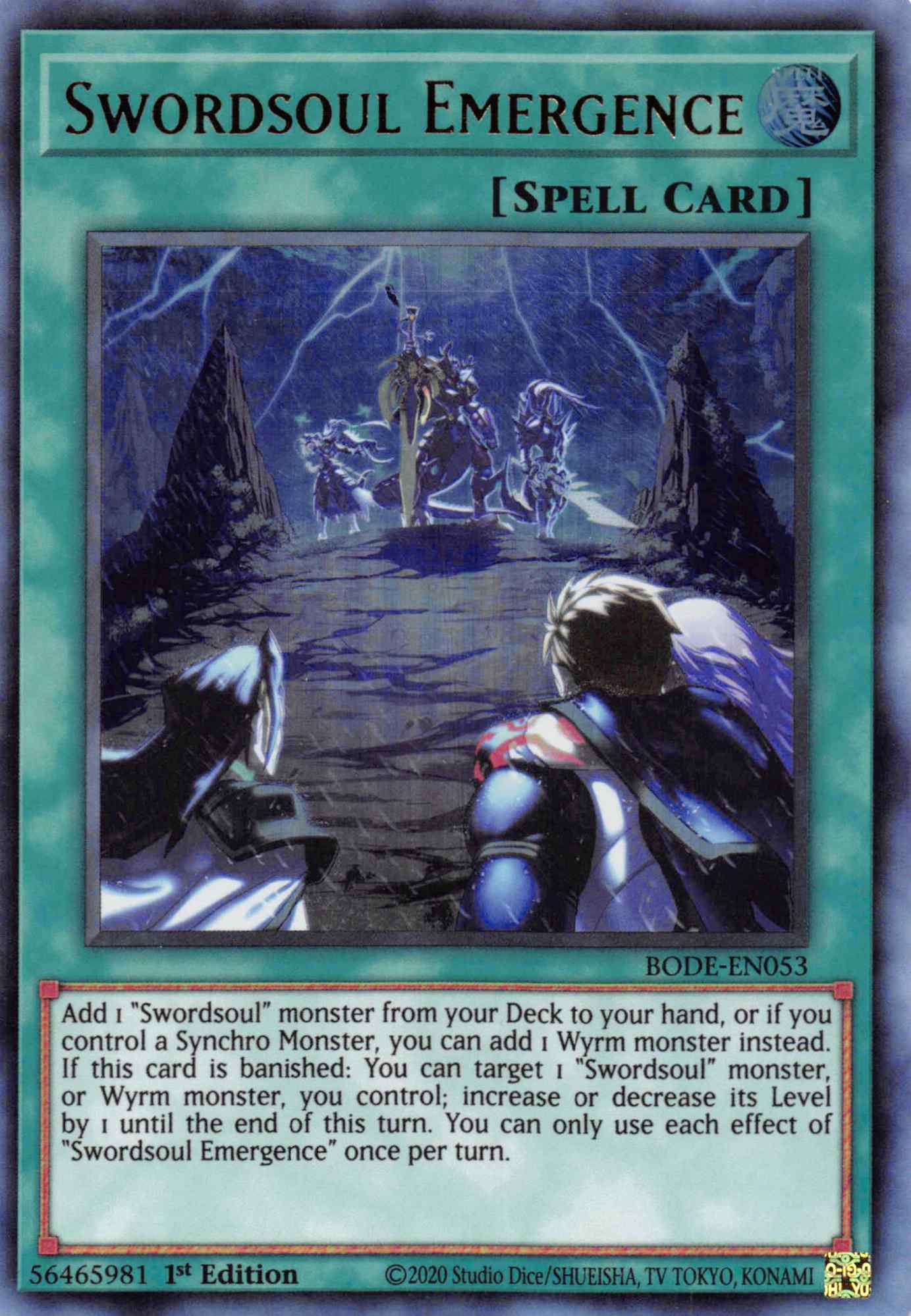 Swordsoul Emergence [BODE-EN053] Ultra Rare | Game Master's Emporium (The New GME)