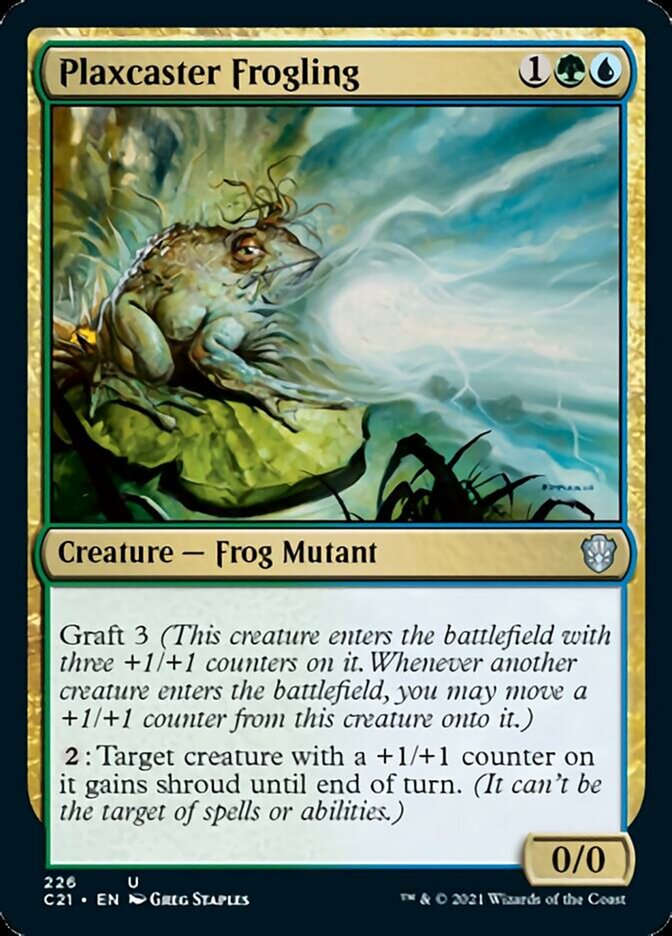 Plaxcaster Frogling [Commander 2021] | Game Master's Emporium (The New GME)