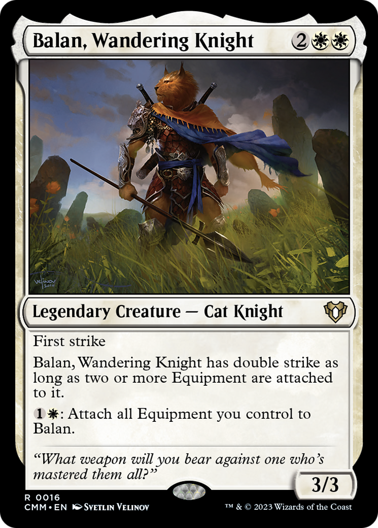 Balan, Wandering Knight [Commander Masters] | Game Master's Emporium (The New GME)