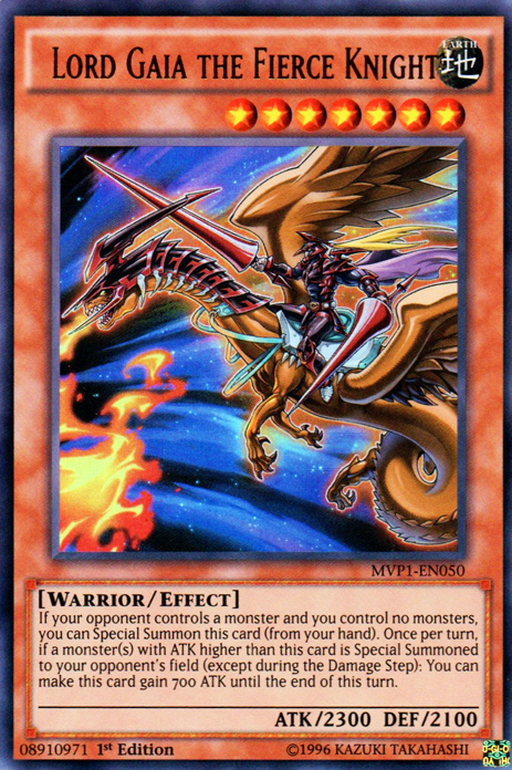 Lord Gaia the Fierce Knight [MVP1-EN050] Ultra Rare | Game Master's Emporium (The New GME)