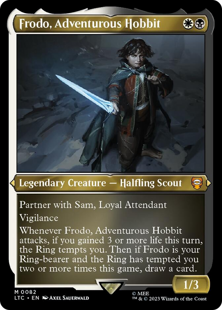 Frodo, Adventurous Hobbit (Display Commander) [The Lord of the Rings: Tales of Middle-Earth Commander] | Game Master's Emporium (The New GME)