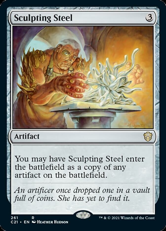 Sculpting Steel [Commander 2021] | Game Master's Emporium (The New GME)